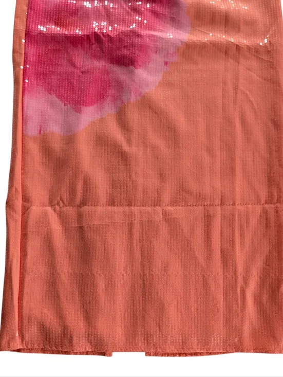 White Fox Telling Me Lies Sequin Maxi Dress Size Medium - Picture 6 of 9